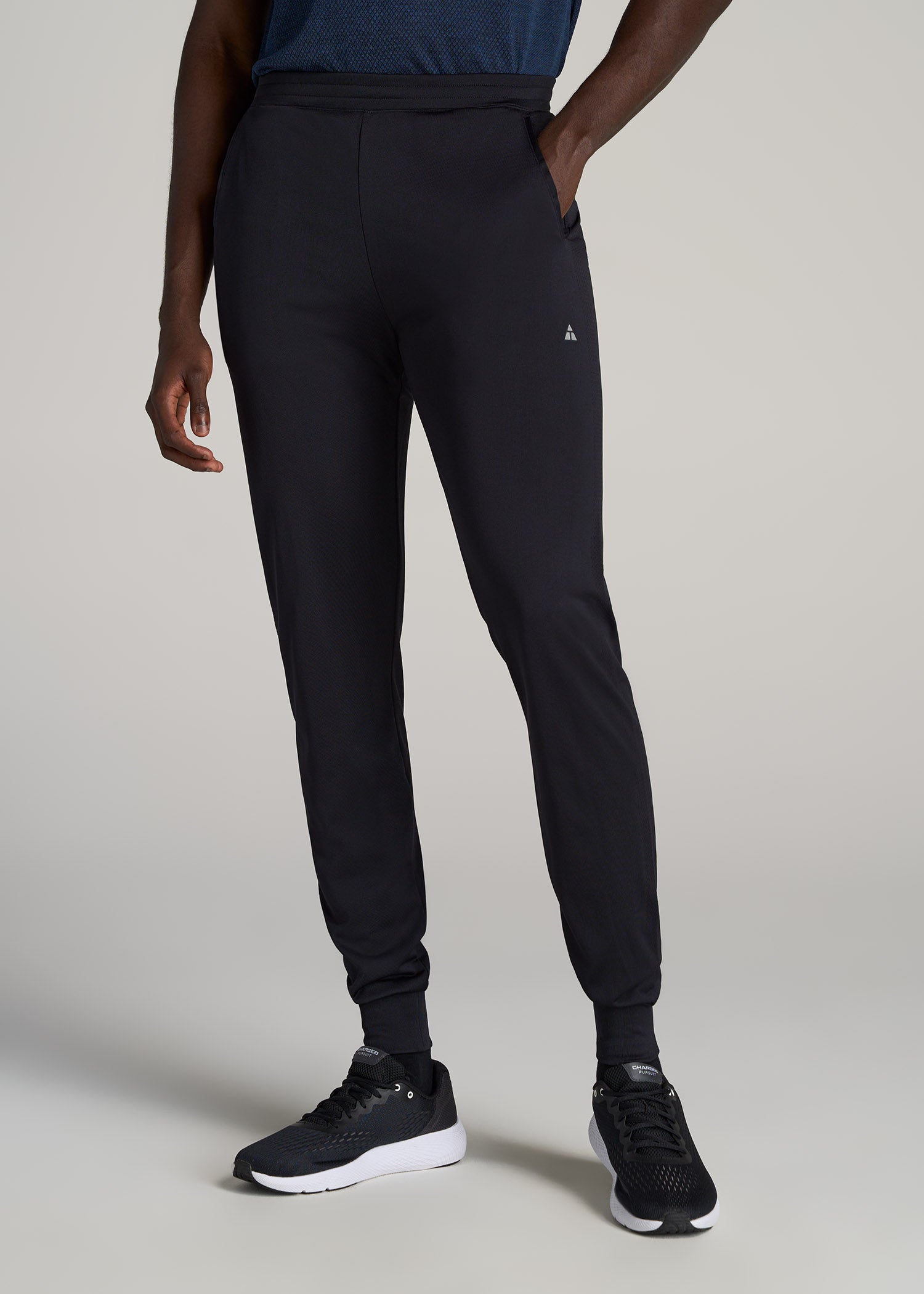 American-Tall-Men-AT-Performance-Engineered-Joggers-Black-front