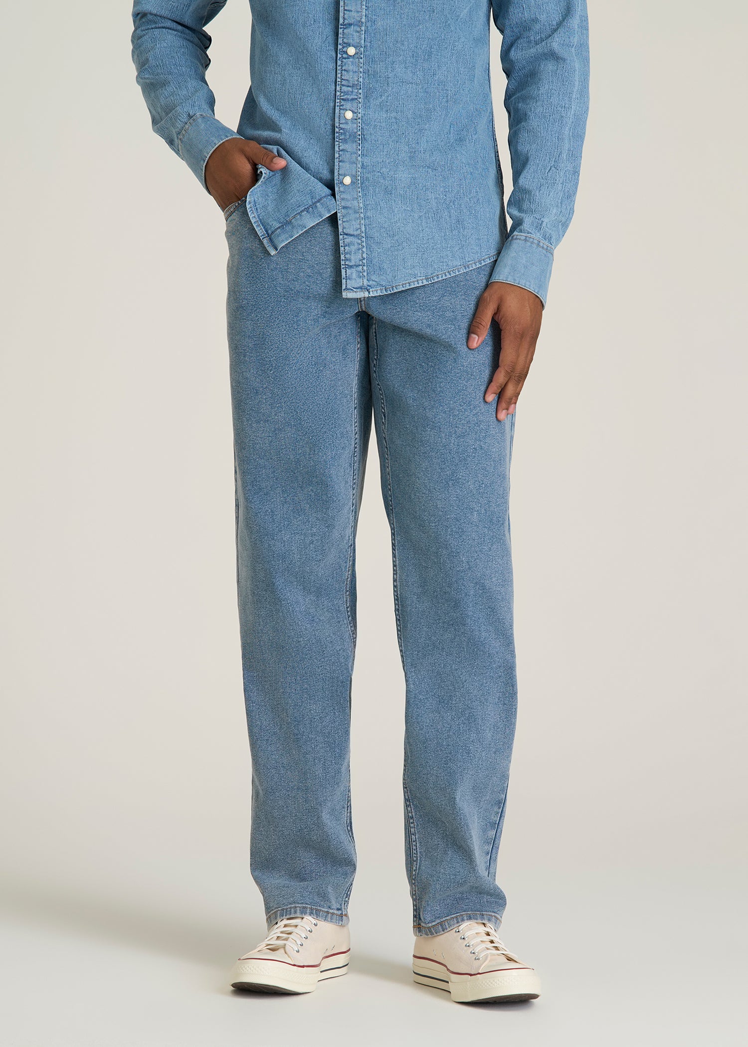 J1 STRAIGHT LEG Jeans for Tall Men in Perfect Blue