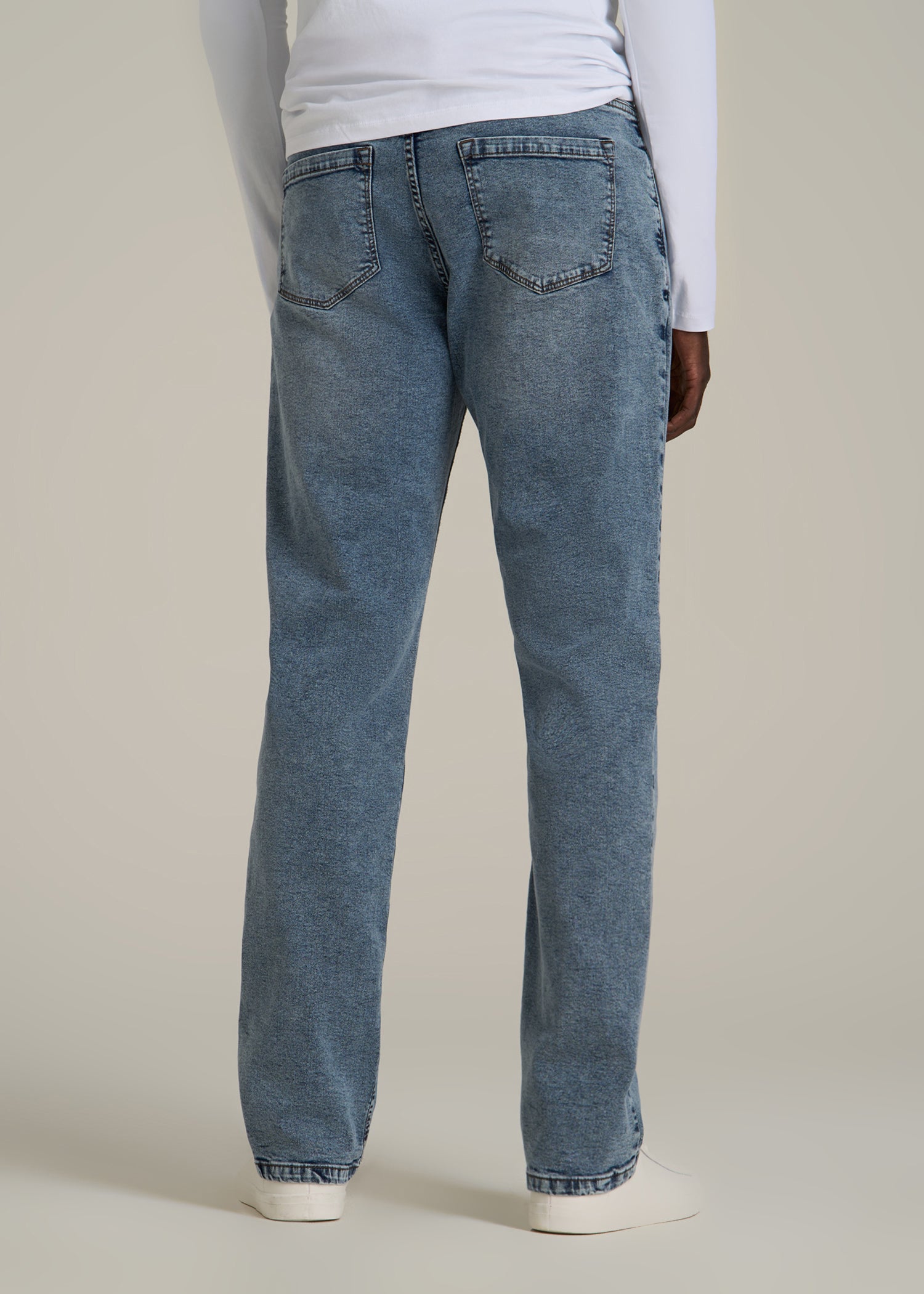 Mason Relaxed Fit Jeans for Tall Men in Vintage Faded Blue