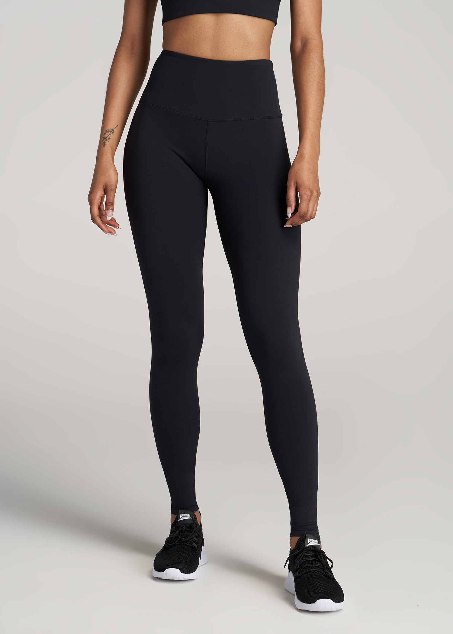 American-Tall-Women-Balance-HighRise-Leggings-Black-front